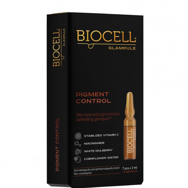 BIOCELL Glampule Pigment Control, 7 glampules / AKCIJA 1+1