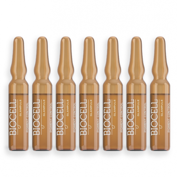 BIOCELL Glampule Pigment Control, 7 glampules / AKCIJA 1+1