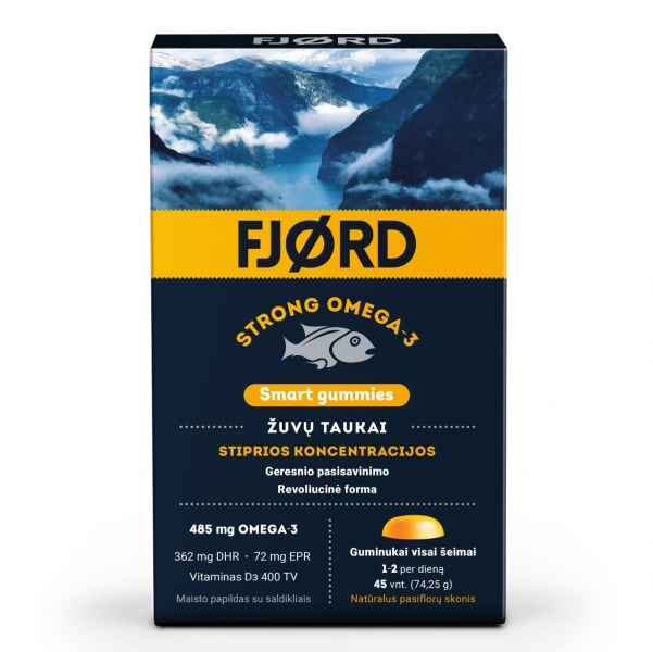 FJORD Strong Omega-3 Smart gummies