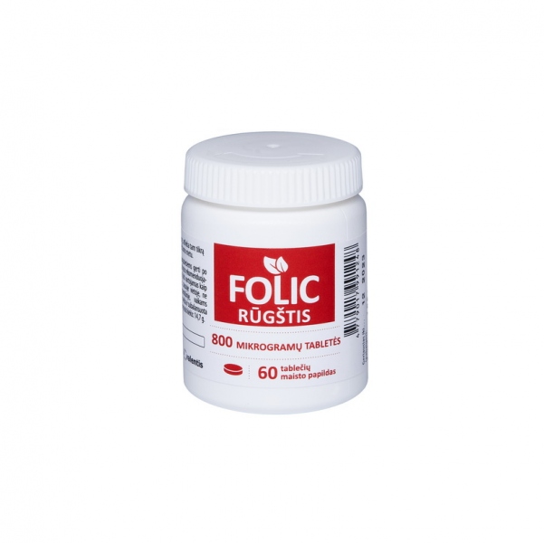 Folio rūgštis 800 mg/ AKCIJA 1+1