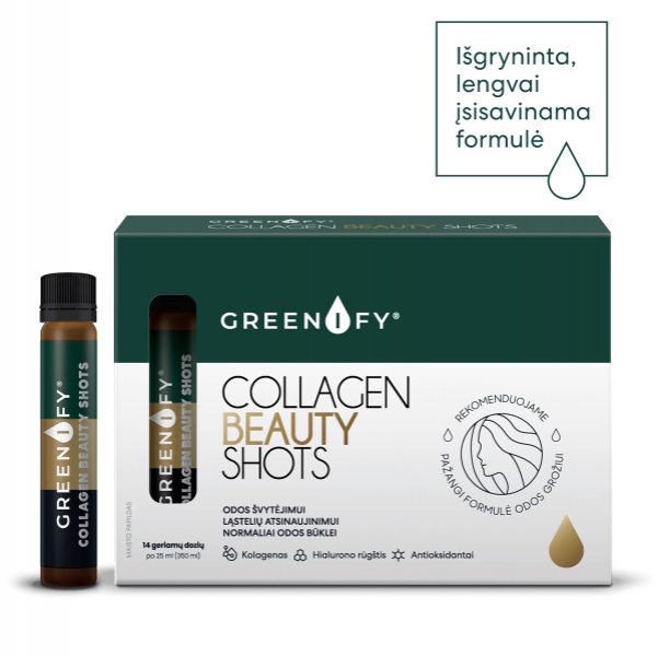 GREENIFY Collagen Beauty Shots / AKCIJA 1+1