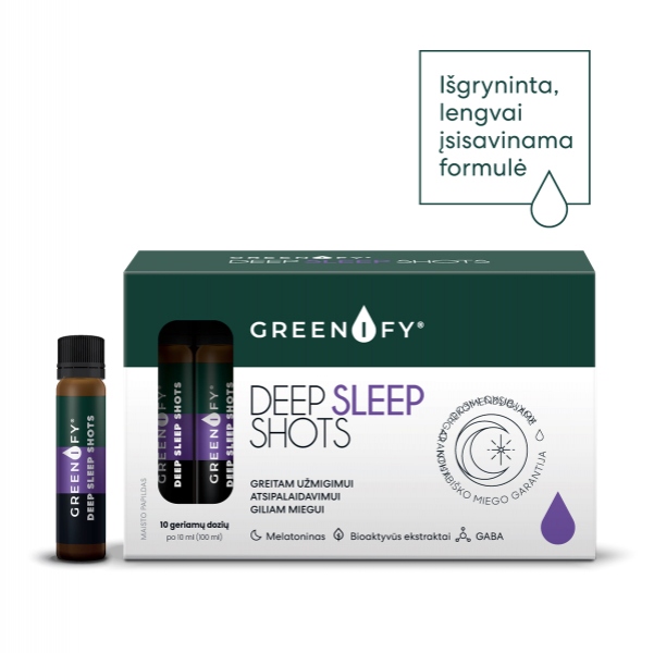 GREENIFY Deep Sleep Shots