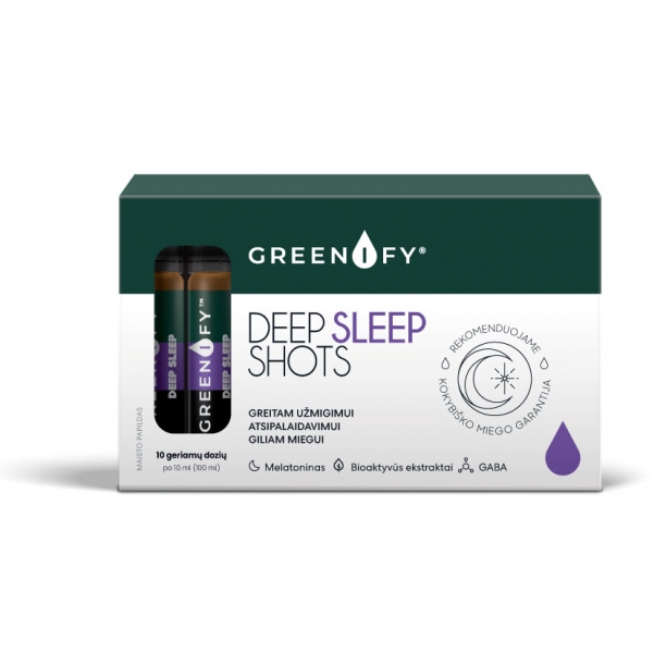 GREENIFY Deep Sleep Shots