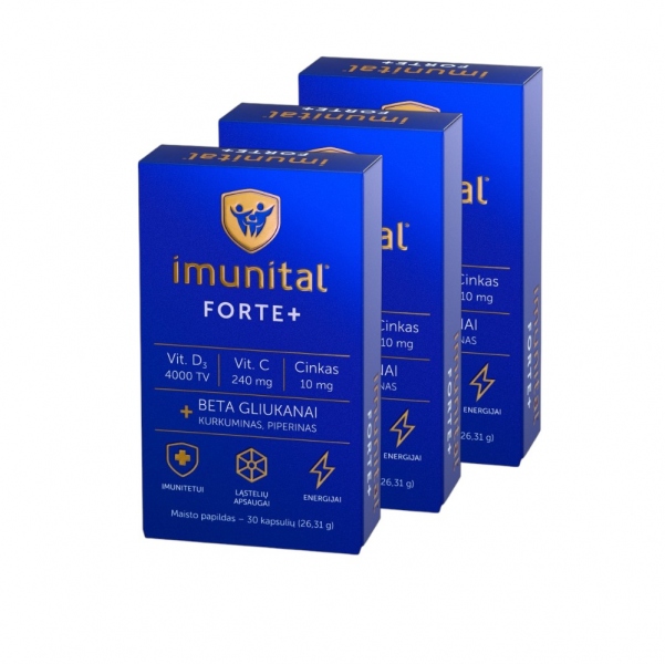Imunital FORTE + (3 mėnesių kursas)
