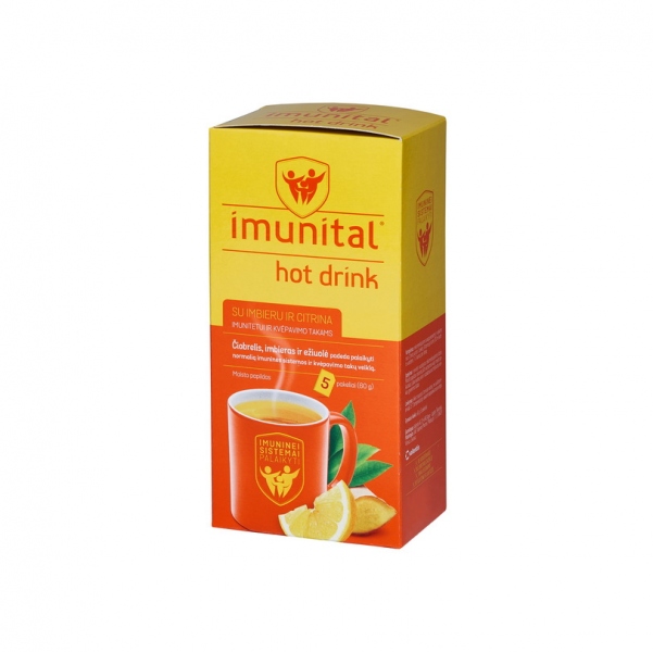 Imunital hot drink su imbieru ir citrina/AKCIJA 1+1