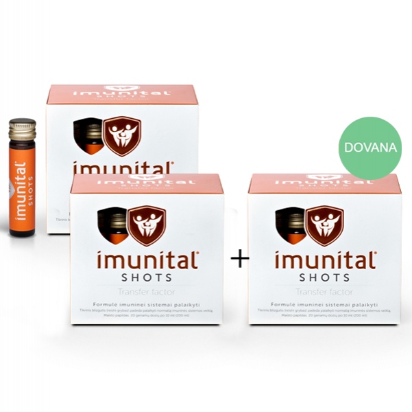 Imunital Shots (2 vnt) + DOVANA