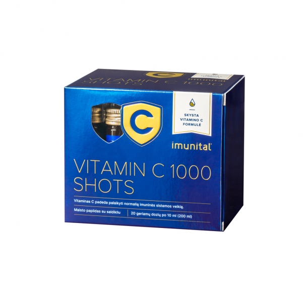 Imunital Vitamin C 1000 Shots / AKCIJA 1+1