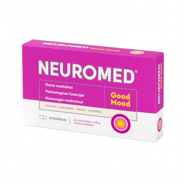 Neuromed Good Mood su šafranu / AKCIJA 1+1