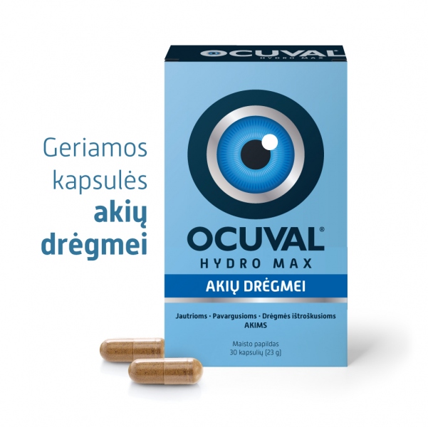 OCUVAL Hydro Max rinkinys (3 mėnesių kursas)