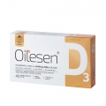 OILESEN Vitaminas D3 su juodųjų ikrų aliejumi