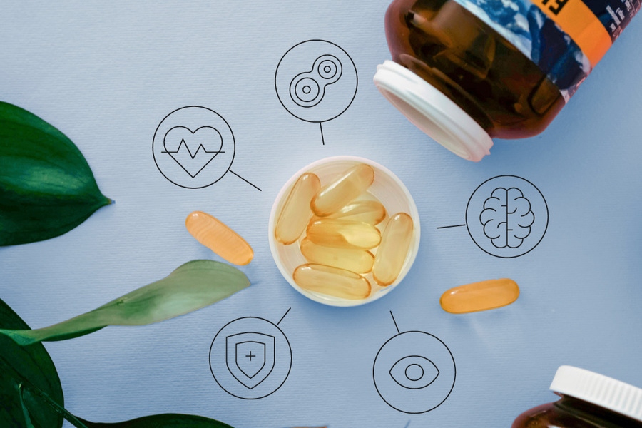 Omega-3 nauda organizmui: mokslu pagrįsti faktai apie širdį, smegenis ir ilgaamžiškumą