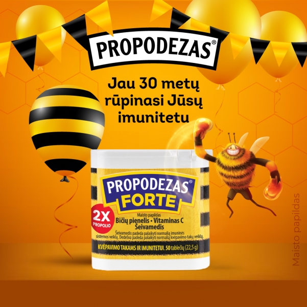 Propodezas Forte su šeivamedžiu