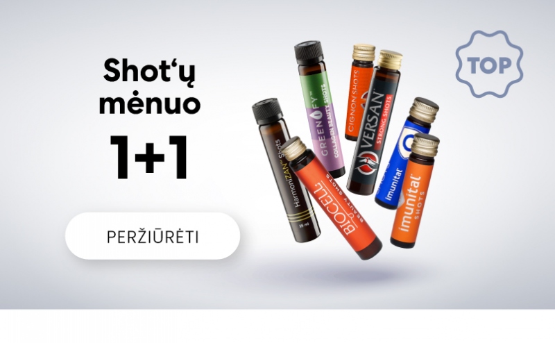 Skysti maisto papildai 1+1