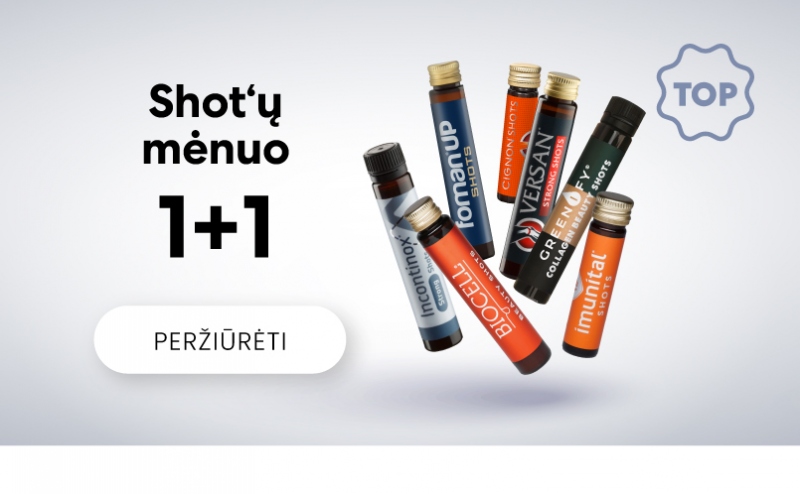 Skysti maisto papildai 2 už 1 kainą