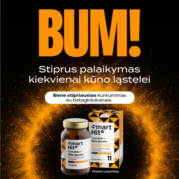 SmartHit IV Curcumin + Beta-glucans / AKCIJA 1+1