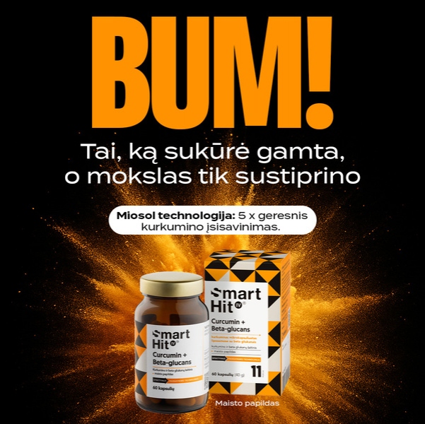 SmartHit IV Curcumin + Beta-glucans / AKCIJA 1+1