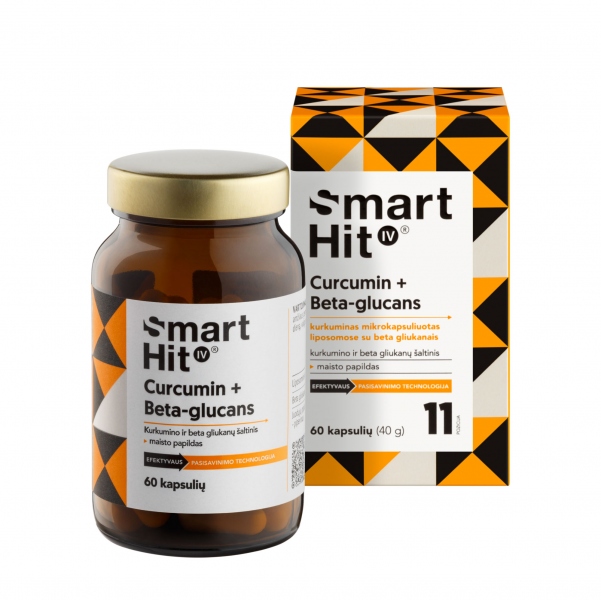 SmartHit IV Curcumin + Beta-glucans