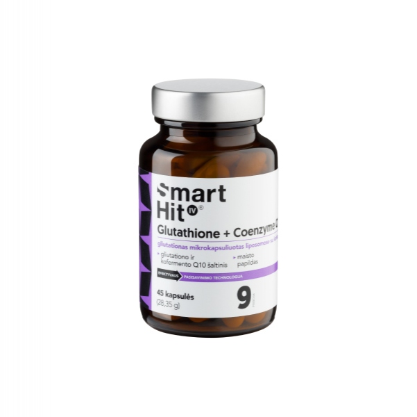 SmartHit IV Glutathione + Coenzyme Q10 / AKCIJA 1+1