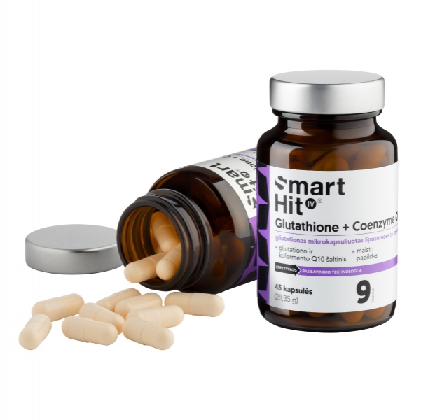 SmartHit IV Glutathione + Coenzyme Q10 / AKCIJA 1+1