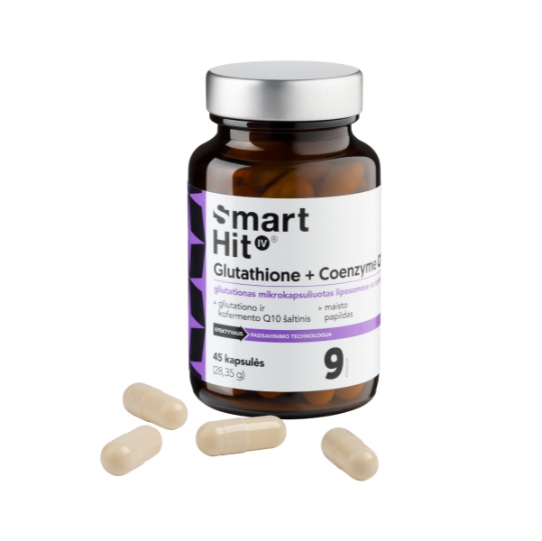 SmartHit IV Glutathione + Coenzyme Q10 / AKCIJA 1+1