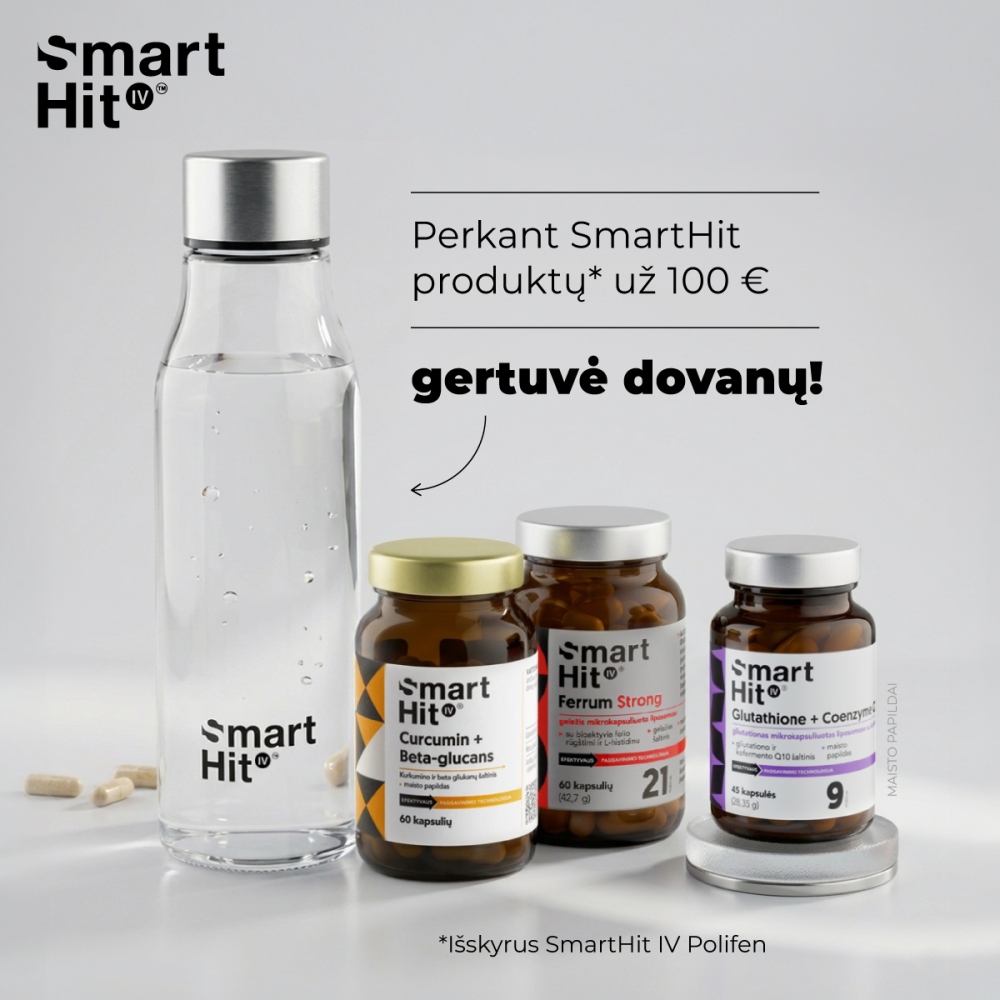 Mikrokapsuliuotas liposomose gliutationas ir koferementas Q10 | visisveiki.lt Mikrokapsuliuotas liposomose gliutationas ir koferementas Q10 | visisveiki.lt