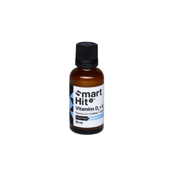 SmartHit IV Vitamins D3+K2 / AKCIJA 1+1