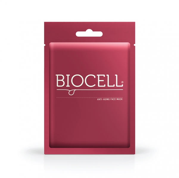 Stangrinačios veido kaukės BIOCELL (10 vnt)