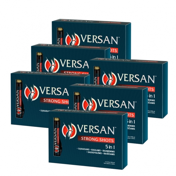 Versan Strong Shots, 5in1, 6 vnt