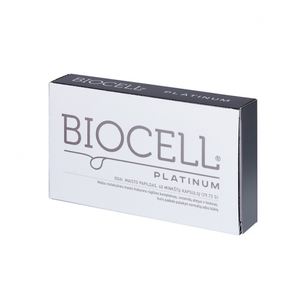 Vitaminai odai BIOCELL Platinum