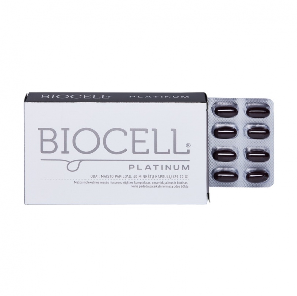 Vitaminai odai BIOCELL Platinum